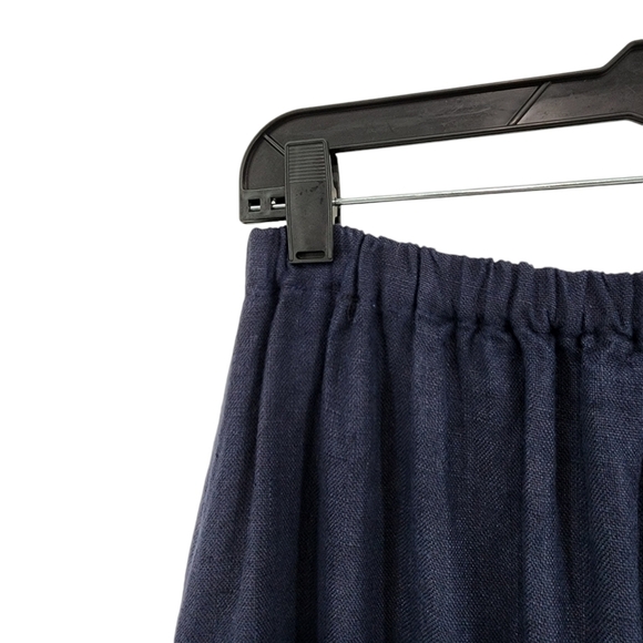 Krista Larson Women's Vintage 100% Linen Applique Blouse and Skirt Set - OS - Picture 10 of 12